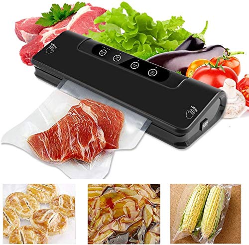 YFGQBCP vakuumiergerät Vakuumierer Maschine, Trocken feucht Lebensmittelkonservierung Sealer mit Touch Screen, Built-in… – Bild 4