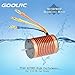 GoolRC Upgrade Waterproof F540 4370KV Brushless Motor with 45A ESC Combo Set for 1/10 RC Car Truck