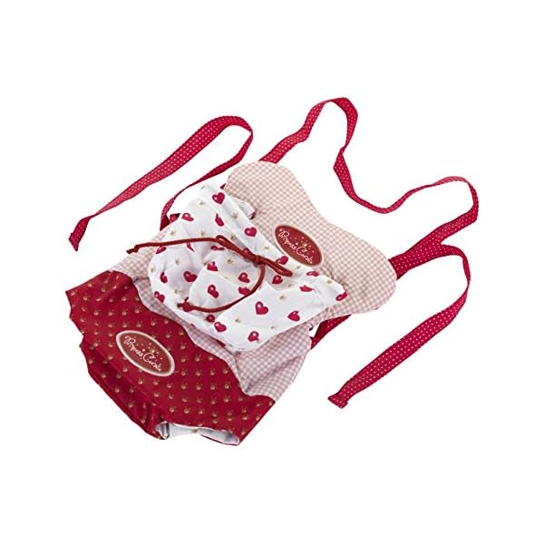 Theo Klein 1668 Baby Coralie Puppen-Bauchtragesitz | Verstellbare Gurte | Maße: 34 cm x 24,5 cm x 2 cm | Spielzeug für Kinder ab 3 Jahren
