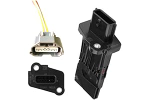 IXGKHC New Mass Air Flow METER Sensor MAF Fit 2014 For Nissan Sentra 22680-1MG0A AFH60M-39 (Air Flow METER Sensor & Plug)