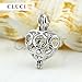 Ny Sterling Silver Olympic Rings Heart Locket Pendant Pack of 3pcs