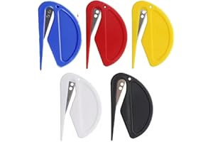 Letter Opener Envelope Slitter – Envelope Opener,Office Worker,Home,Office,Postal.Mail Opener with Safety Concealed Sharp Bla