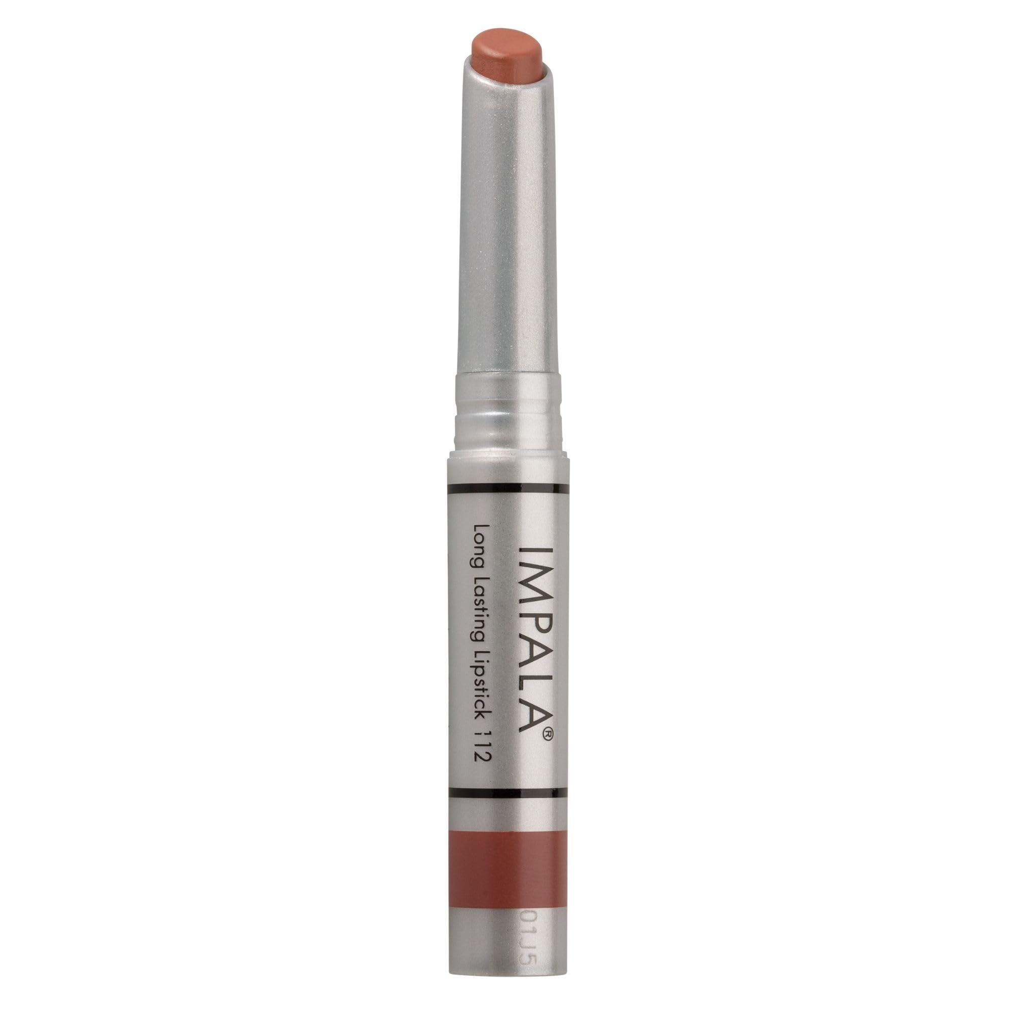 IMPALA | Longlasting Lip Color Matte Purple Brown No. 112 | Permanent Lipstick, Creamy Texture | Long-Lasting | Hydrating Full-Coverage Lip Color | Moisturizes and Nurtures