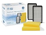 Fette Filter - Pre-Motor Foam and Post-Motor Filter Compatible with Bissell 1008 CleanView Vacuums. Compare to Part # 2032663 & 1601502, 203-2663 & 160-1502