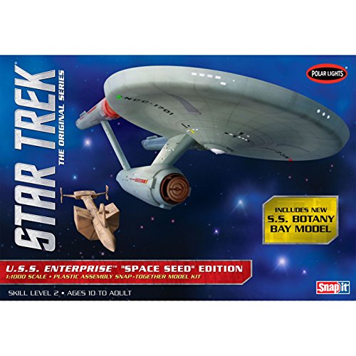 Polar Lights 1/1000 Star Trek TOS USS Enterprise Space Seed Ed