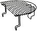 soldbbq Extended Cooking Rack Replacement for Primo Grill Accessories Primo Oval XL Grill by Primo 332, Porcelain Steel, 1 per Box