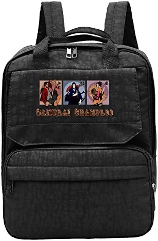 GeGe6 Samurai Champloo Oxford Fabric School Travel Backpack For Women