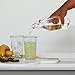 Swing Top Bottles Set of 4 Glass Kombucha Fruit Beverage Beer Liquor 32 Ounces Each Clear Flask Airtight Seal Stopper with Bonus Funnel Included