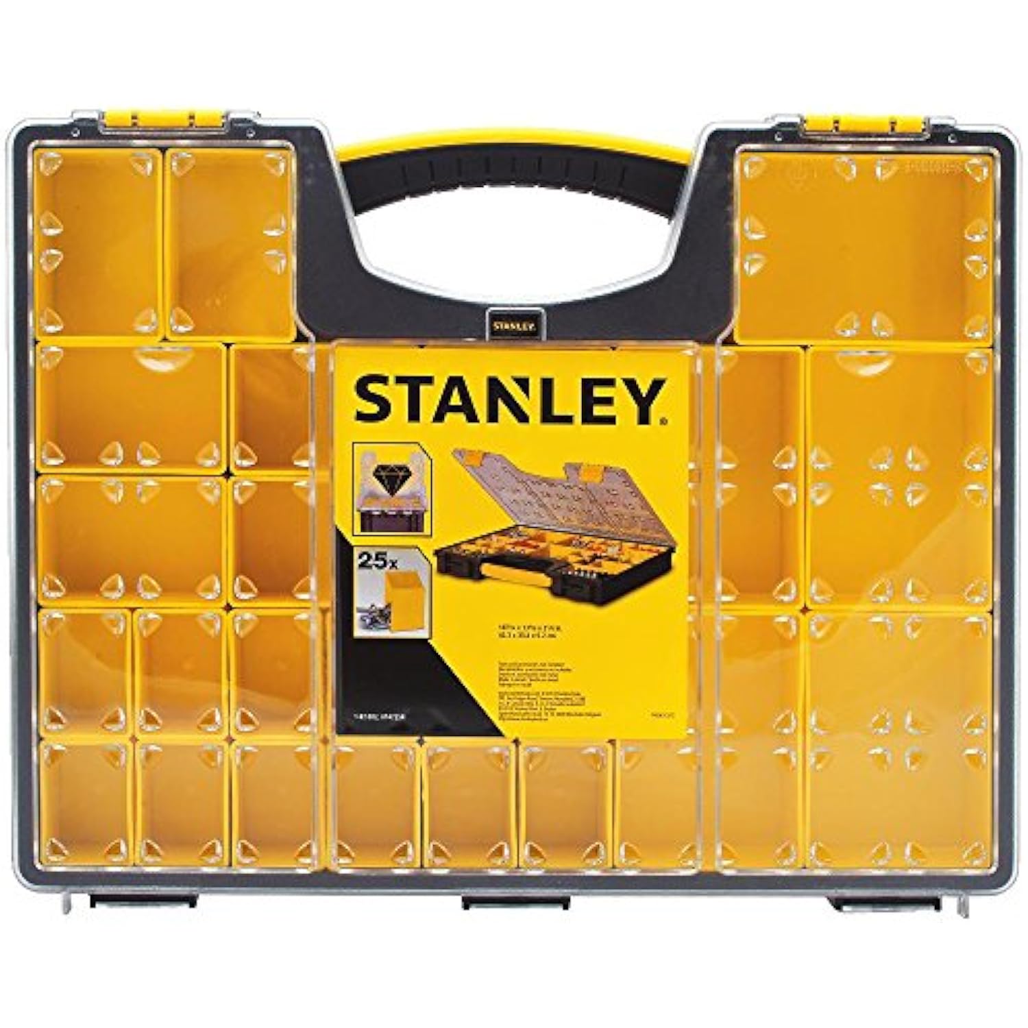 STANLEY Organizer Box With Dividers, Removable Compartment