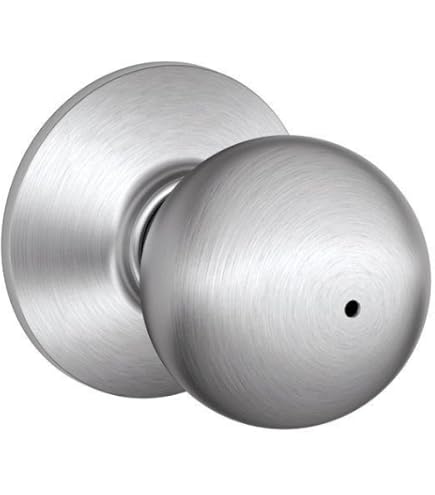 Amazon.com: SCHLAGE Orbit Hall/Closet Passage Door Knob, Satin