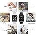 Bluetooth Smart Watch Anti-Lost Smartwatch Touch Screen with SIM Card Slot Camera Music Player Support Android Samsung Huawei Sony iOS iPhone, Sweatproof Sports Fitness Tracker for Women Men Kids