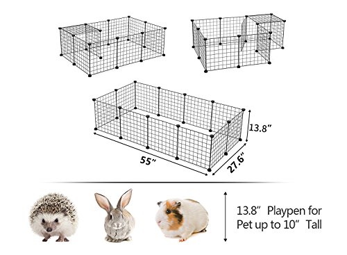 Tespo Pet Playpen for Small Animals (43 Panels) - Thumbnail 2