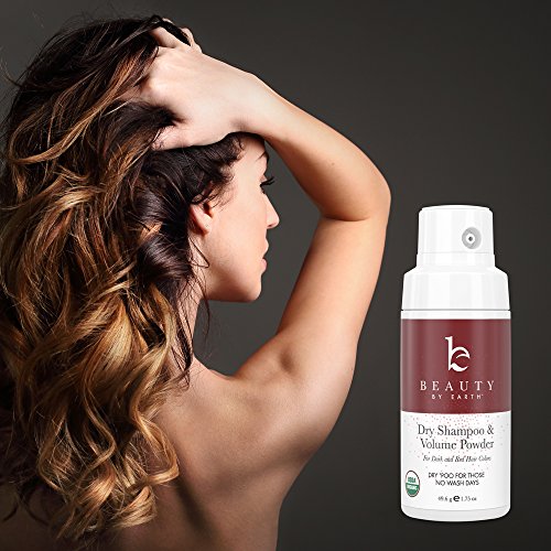 Organic Dry Shampoo Powder; for Instant Unwashed Volume and Style; Best