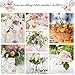 Outgeek Place Holders, 24PCS Table Number Holder Place Card Holders Desk Card Stand Clips Wire Table Picture Photo Holder Tabletop Postcard Menu Memo Name Card Recipe Centerpieces Number Photo Stands