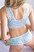 Undies Affair Women's 2 Piece Lingerie Set for Honeymoon Boudoir (Large, Powder Blue)