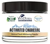Activated Charcoal Teeth Whitening Powder (1.5 oz glass jar)