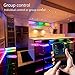 ALITOVE WS2811 Controller Smart WiFi APP Voice Control, Support Amazon Alexa Google Home, for DC12V~24V WS2811 SM16703 UCS1903 Addressable RGB LED Strip LED Pixel String Light (Not for 5V WS2812B)