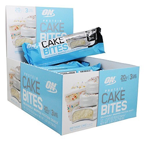 Optimum nutrition birthday cake bites whipped protein s…