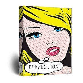 Beautiful Perfection Woman Comic Pop Art Illustration