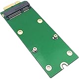 QNINE mSATA to A1398 A1425 (2012 & Early 2013) Adapter for MacBook Pro Retina SSD Replacement, Mini PCIe SATA SSD Converter Card