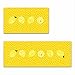 Ustide Lemon Non-slip Waterproof Area Rugs,Oil Proof Creative Rug Runner,17.7