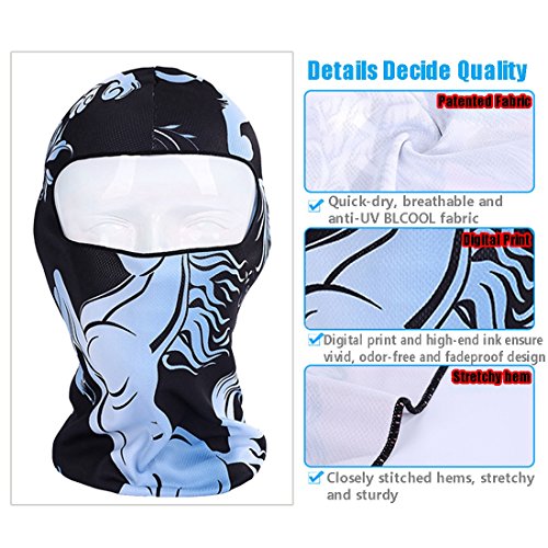 Xianheng Balaclava Face Mask Outdoor Sports Cold Weather Neck Warmer Windproof for SKi Cycling Motorcycle Snowboard Hiking Running,Steed