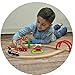 KIDS PREFERRED Ryan's World 35 Piece Fire Rescue Figure 8 Wooden Toy Train Set