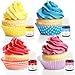 U.S. Cake Supply 4 Color Liqua-Gel All Natural Plant Based Food Coloring Kit in Tin Gift Box - Chefmaster Red, Yellow, Blue, Pink Bottles - Cakes, Baking, Icings, Cookies, Frosting, Fondant, Bath Bomb