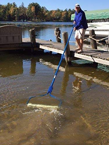 BEACHROLLER -Weeds Muck Silt Gone! Lake Weed Removal Tool. New 2019 Model with Stainless Steel Blades