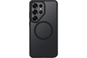 OtterBox Samsung Galaxy S26 Ultra Profile Series Case - Black Crystal, Frosted Finish, Ultra-Thin, Stylish Minimalist Samsung