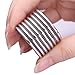 8Pcs Neodymium Disc Magnets, Strong Rare Earth Magnets With 8Pcs Adhesive Backing, Used to Metallic and Non-metallic Surface, 1.26”D X 0.08”H