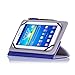 ProCase Universal 360 Rotating Stand Folio Case Cover for 7-8 inch Tablet Dragon Touch, Chromo Inc, ProntoTec, NeuTab, Nextbook, Tagital, Alldaymall, iRulu, RCA, iView Android Tablet (Navy Blue)