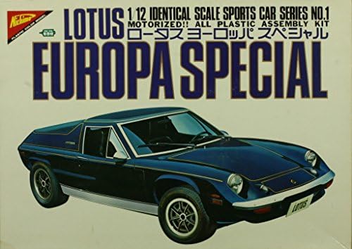 Nichimo 1:12 Lotus Europa Special Sports Car 1970's Plastic Model Kit #MB1201
