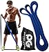 Pull Up Assistance Bands - Best Resistance Loop Bands Set for Pullup Assist, Muscle Toning, Stretching, Legs Glutes Crossfit Physical Therapy Pilates & Yoga - Home Gym - 1 Blue