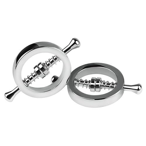 rgwtgkyh 2Pcs Fake Nipple Piercings Stainless Steel Non-Piercing