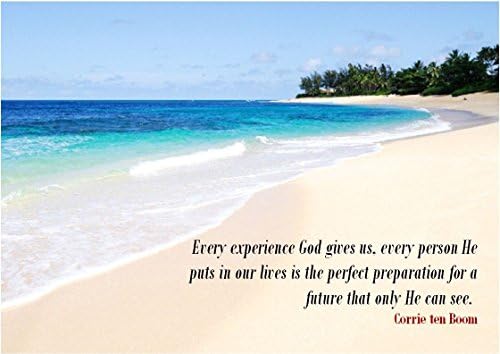 Every Experience...Corrie Ten Boom - Christian Bible A4 Laminated Photo Poster