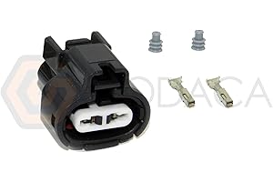 GODACA 1x Connector 2-way for Air Intake 90980-11163 w/out wire