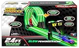 Max Traxxx Award Winning Gravity Drive Ultimate Dual Loop Set with 2 1:64 Scale Cars