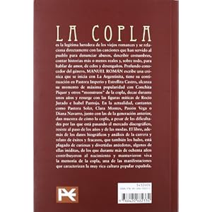 Los grandes de la copla / The Greats of Song: Historia de la cancion espanola / History of Spanish Song (Libros Singulares / Unique Books) (Spanish Ed