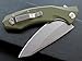 Eafengrow Pocket Knives D2 Blade and G10 Handle,Outdoor Survival and Everyday Carry Knife with Clip (EF228-camo)