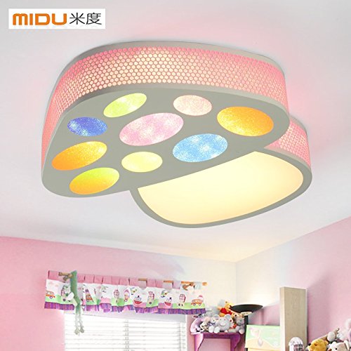 BGmdjcf Children'S Room Lamp Led Mushroom Ceiling Lamp Shade 24W 3, 72000+Hrs Led