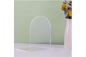 1PC Transparent Acrylic Bookends Stand Bookshelf Desktop Decorative Storage Rack Bookend Book Holder Organizer School Station