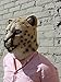 Latex Full Head LEOPARD CHEETAH Mask