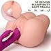 Male Masturbator Butt Sex Love Doll, 3D Sex Toys with Realistic Pussy Ass Virgin Silicon Vagina Anal Anus for Men Masturbation Two Holes to Enter 3.6 lbs (Realistic Samantha Squeeze)
