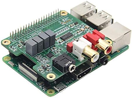 Yangxz Arduino Compatible， PCM5122 HIFI DAC Audio Card Expansion Board Kit For Raspberry Pi 3 Model B/B+/2B Raspberry Pi＆Orange Pi