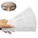 Airgoesin 50pcs Disposable Adhesive Eyebrow Microblading Ruler Guide Sticker Tape Tattoo Template Beauty Tool