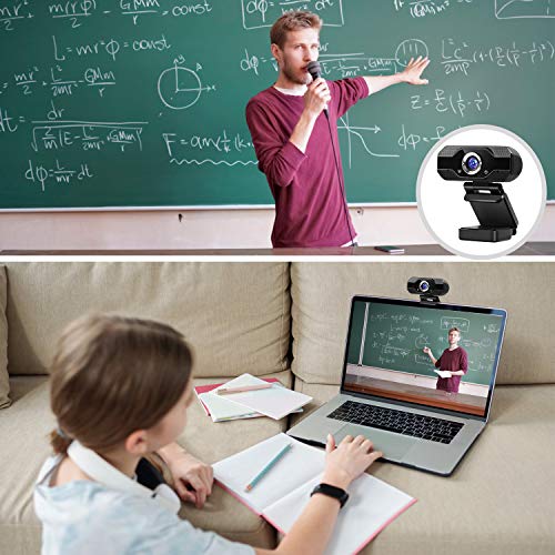 Webcam-USB-Webcam-with-microphone-1080P-HD-Video-Webcam-Streaming-Computer-Web-Camera-with-120-Vertically-Rotation-and-90-Wide-View-Angle-USB-Computer-webcam-for-PC-Laptop-Desktop-Video-Calling