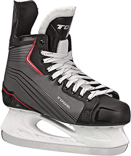 Tour Hockey Tr-950 SR Ice Hockey Skate, Black, 7