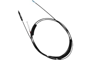 AUNMAS Trunk Lid Fuel Door Release Cable, Metal Design for Smooth Operation, Easy Install for Vehicles 74880 TR0 A01