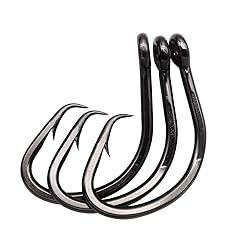 Saltwater Heavy Duty Live Bait Hook,Size 1/0-24/0